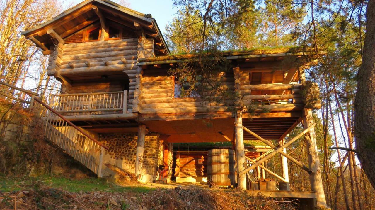 La Cabane De Hans Saint-Martial-de-Gimel Exteriér fotografie